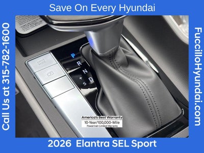 2026 Hyundai ELANTRA SEL Sport