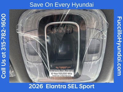2026 Hyundai ELANTRA SEL Sport