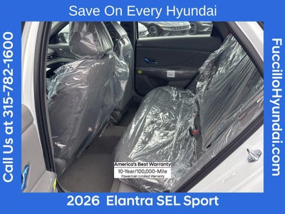 2026 Hyundai ELANTRA SEL Sport