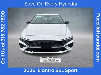 2026 Hyundai ELANTRA SEL Sport
