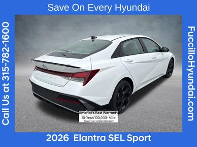 2026 Hyundai ELANTRA SEL Sport