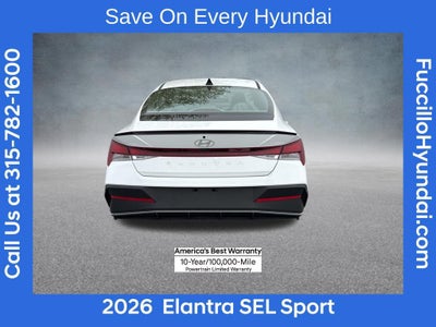 2026 Hyundai ELANTRA SEL Sport