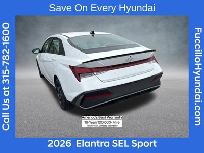 2026 Hyundai ELANTRA SEL Sport