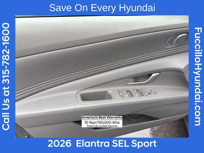 2026 Hyundai ELANTRA SEL Sport