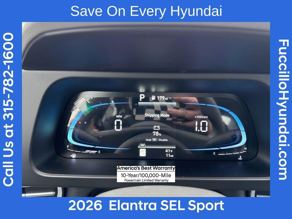 2026 Hyundai ELANTRA SEL Sport