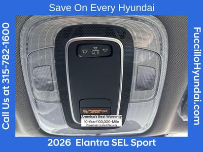 2026 Hyundai ELANTRA SEL Sport