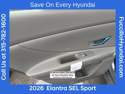 2026 Hyundai ELANTRA SEL Sport