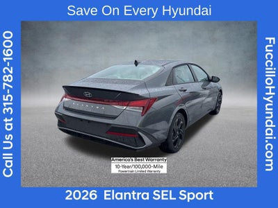 2026 Hyundai ELANTRA SEL Sport