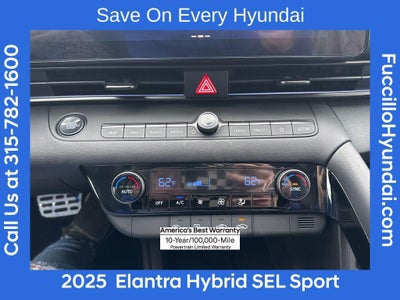 2025 Hyundai ELANTRA HYBRID SEL Sport
