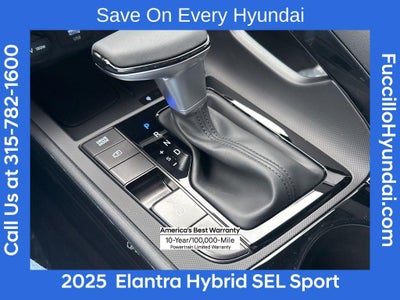 2025 Hyundai ELANTRA HYBRID SEL Sport