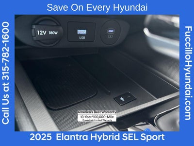 2025 Hyundai ELANTRA HYBRID SEL Sport