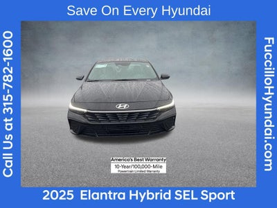 2025 Hyundai ELANTRA HYBRID SEL Sport