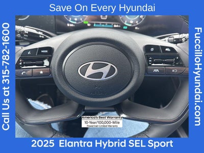 2025 Hyundai ELANTRA HYBRID SEL Sport