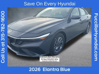 2026 Hyundai ELANTRA HYBRID Blue