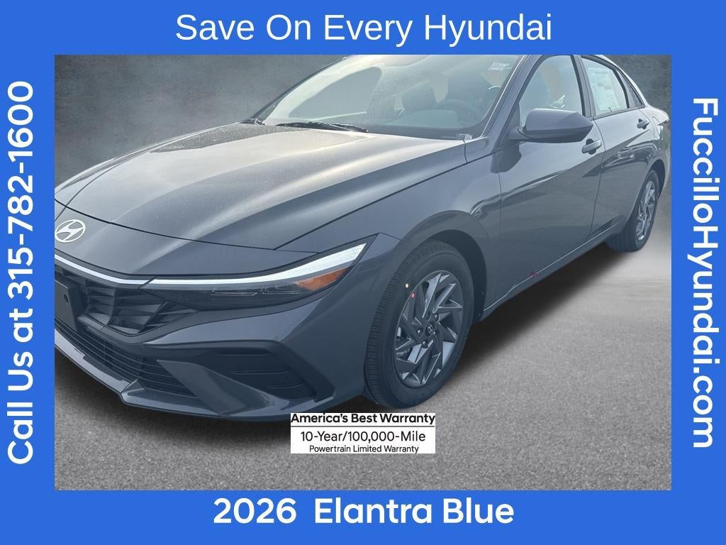 2026 Hyundai ELANTRA HYBRID Blue