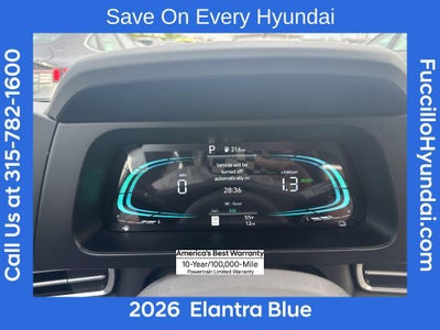 2026 Hyundai ELANTRA HYBRID Blue