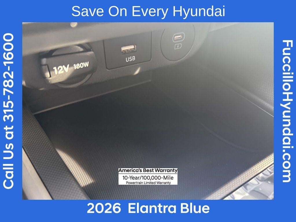 2026 Hyundai ELANTRA HYBRID Blue