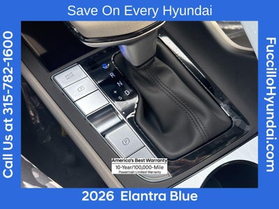 2026 Hyundai ELANTRA HYBRID Blue