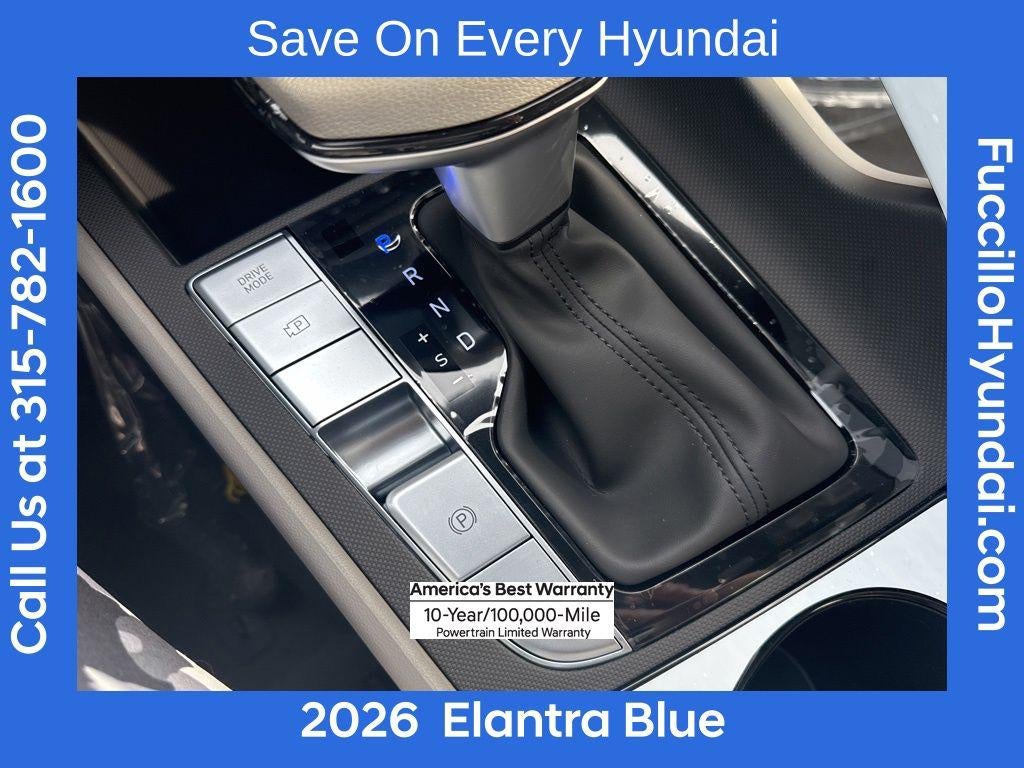 2026 Hyundai ELANTRA HYBRID Blue