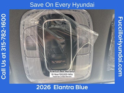 2026 Hyundai ELANTRA HYBRID Blue