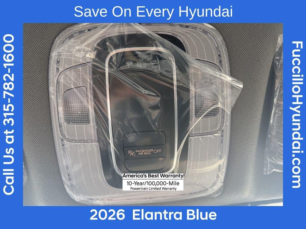 2026 Hyundai ELANTRA HYBRID Blue