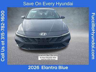 2026 Hyundai ELANTRA HYBRID Blue