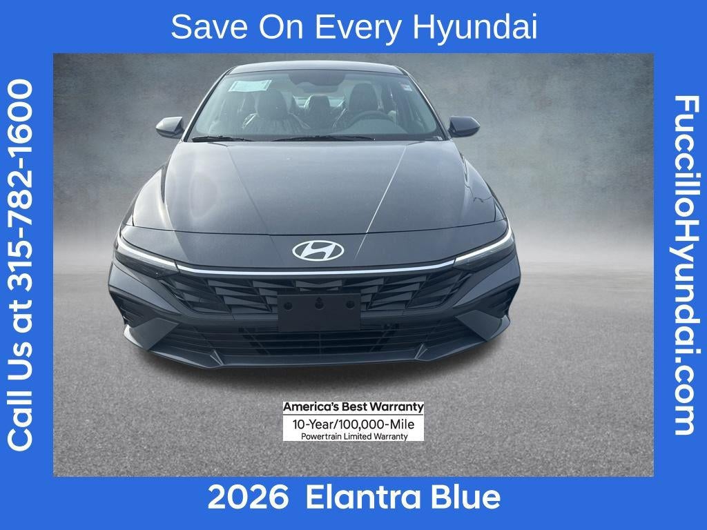 2026 Hyundai ELANTRA HYBRID Blue