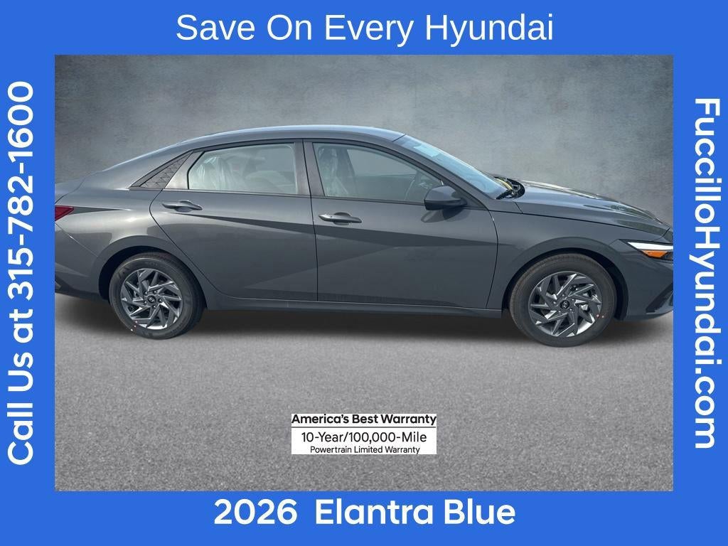 2026 Hyundai ELANTRA HYBRID Blue