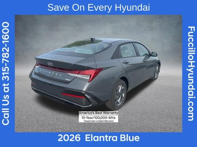 2026 Hyundai ELANTRA HYBRID Blue
