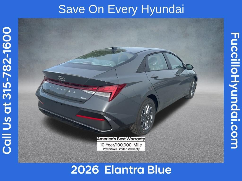 2026 Hyundai ELANTRA HYBRID Blue