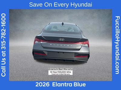 2026 Hyundai ELANTRA HYBRID Blue