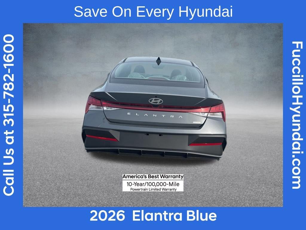 2026 Hyundai ELANTRA HYBRID Blue