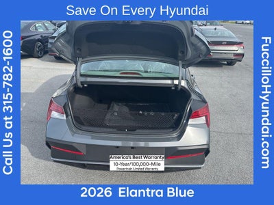 2026 Hyundai ELANTRA HYBRID Blue