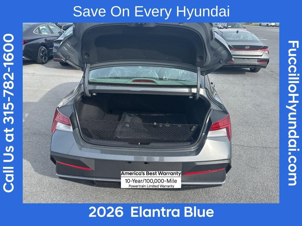 2026 Hyundai ELANTRA HYBRID Blue
