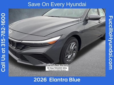 2026 Hyundai ELANTRA HYBRID Blue