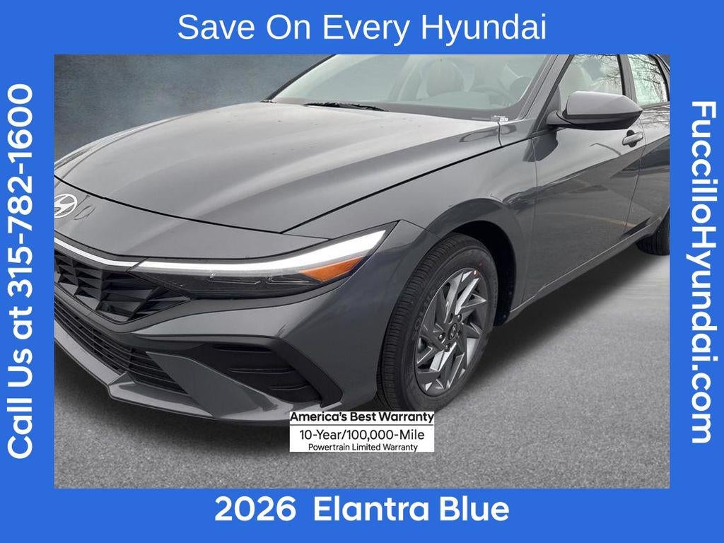 2026 Hyundai ELANTRA HYBRID Blue