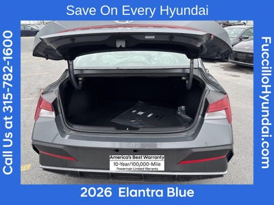 2026 Hyundai ELANTRA HYBRID Blue