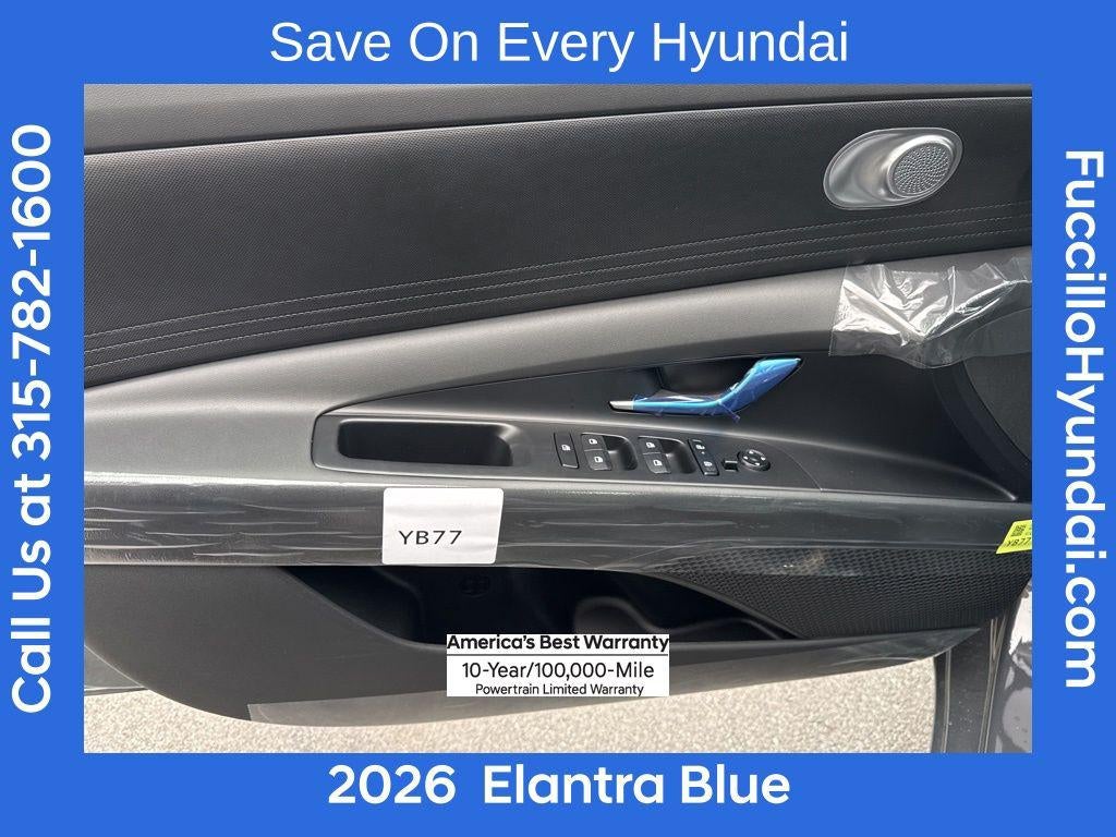 2026 Hyundai ELANTRA HYBRID Blue