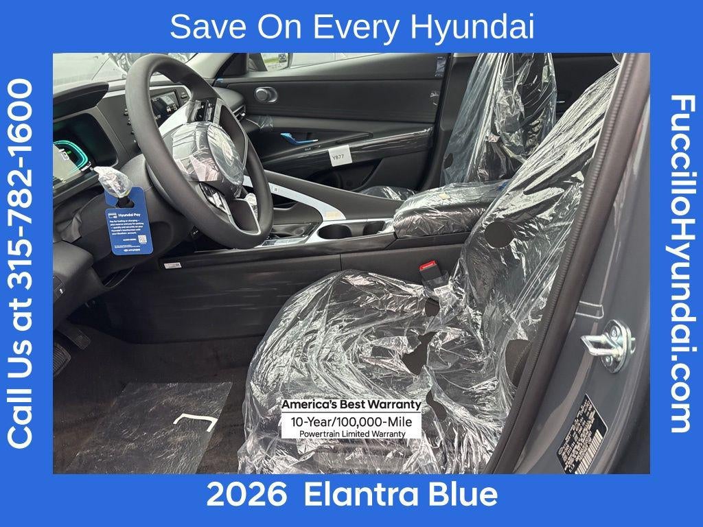 2026 Hyundai ELANTRA HYBRID Blue