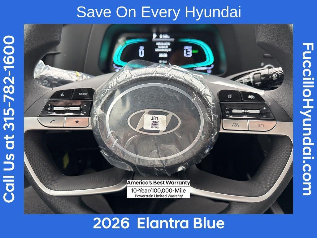 2026 Hyundai ELANTRA HYBRID Blue