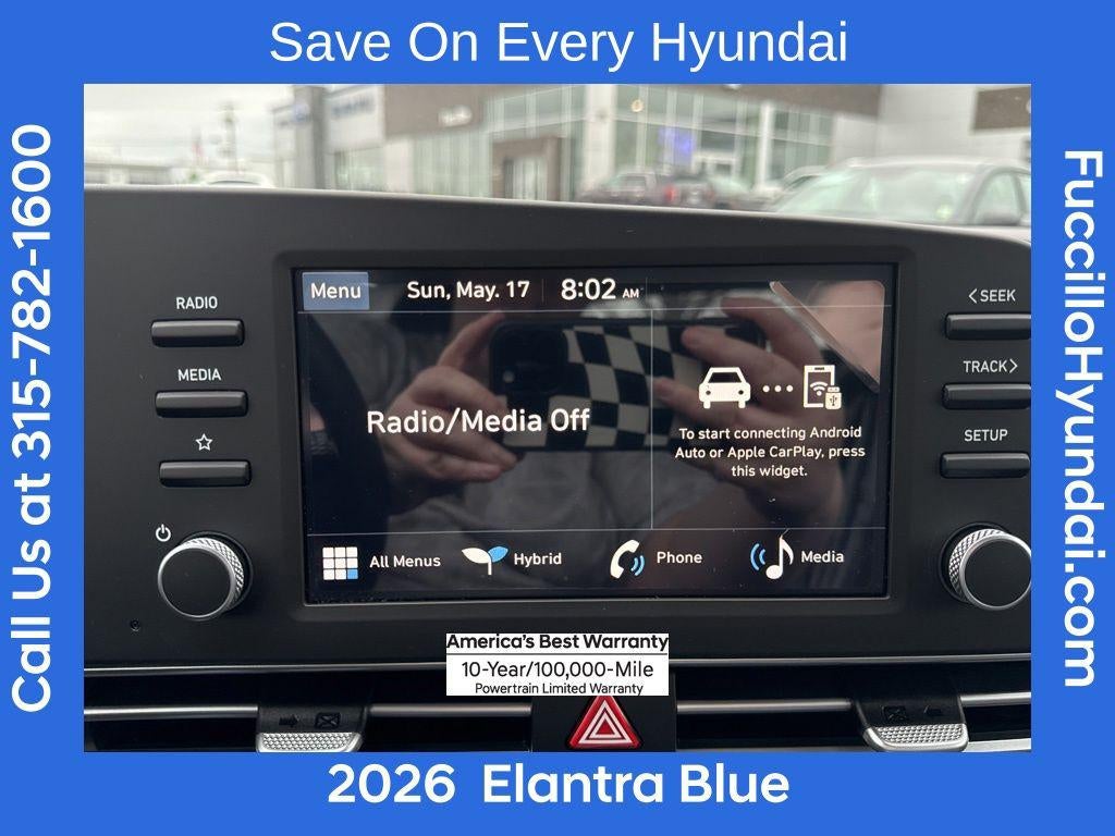 2026 Hyundai ELANTRA HYBRID Blue