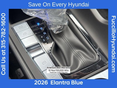 2026 Hyundai ELANTRA HYBRID Blue