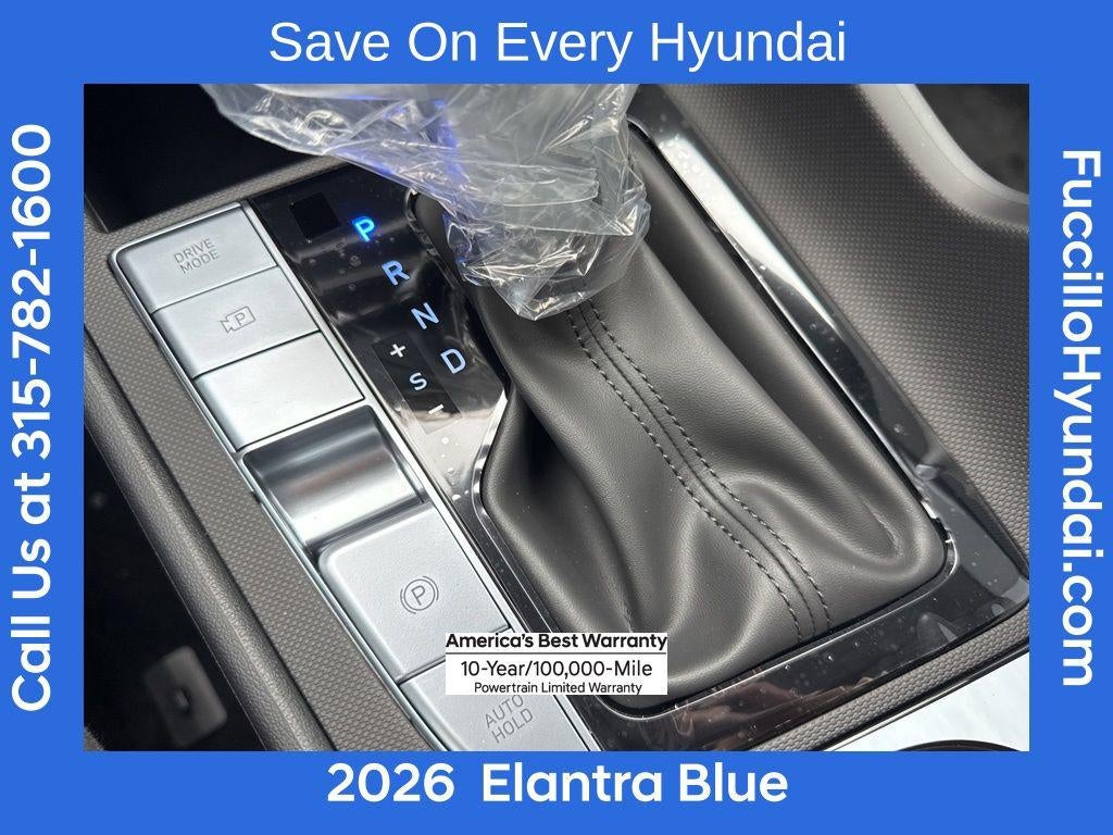 2026 Hyundai ELANTRA HYBRID Blue
