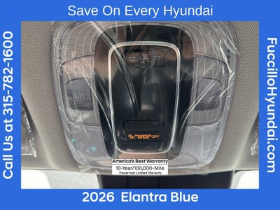 2026 Hyundai ELANTRA HYBRID Blue