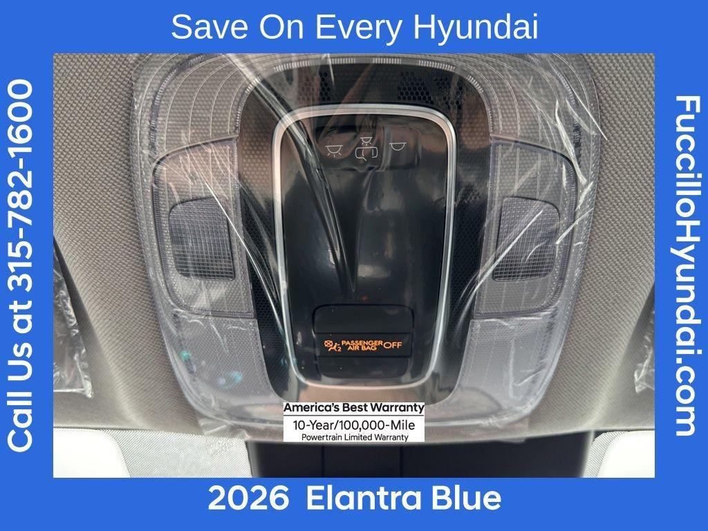 2026 Hyundai ELANTRA HYBRID Blue