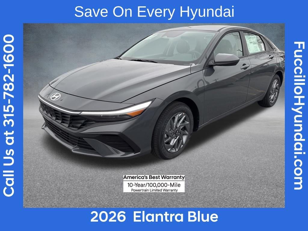 2026 Hyundai ELANTRA HYBRID Blue