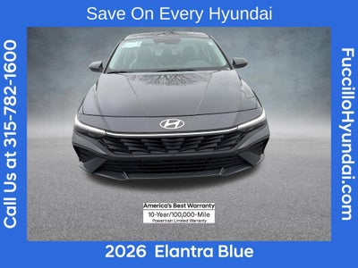 2026 Hyundai ELANTRA HYBRID Blue