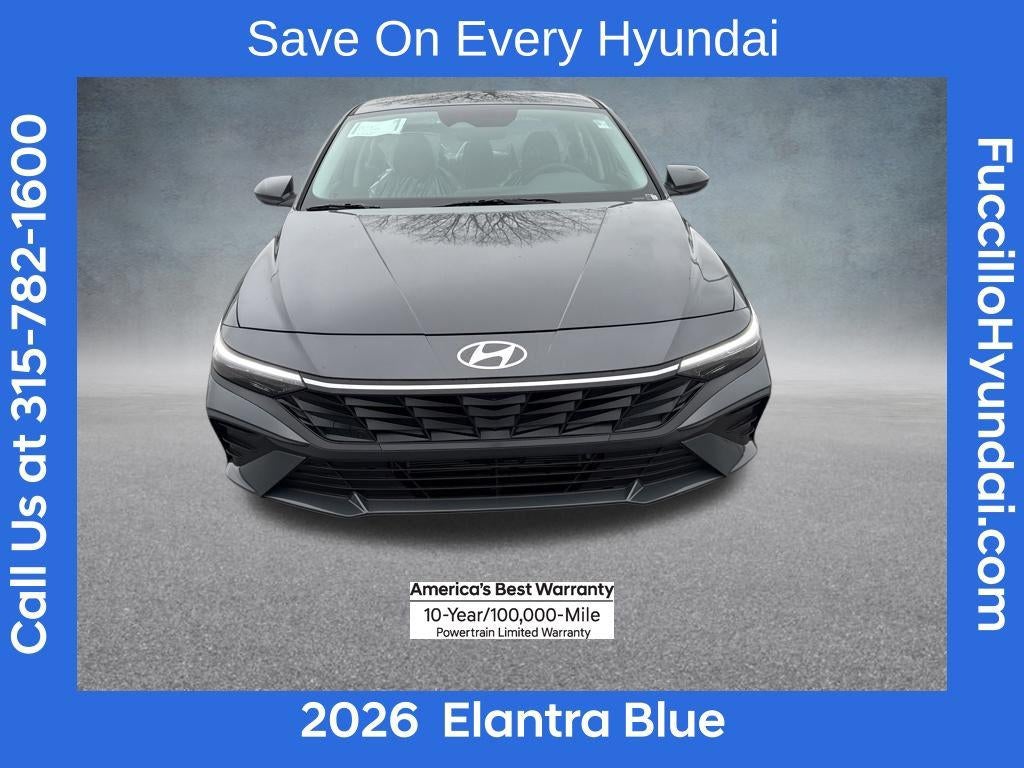 2026 Hyundai ELANTRA HYBRID Blue