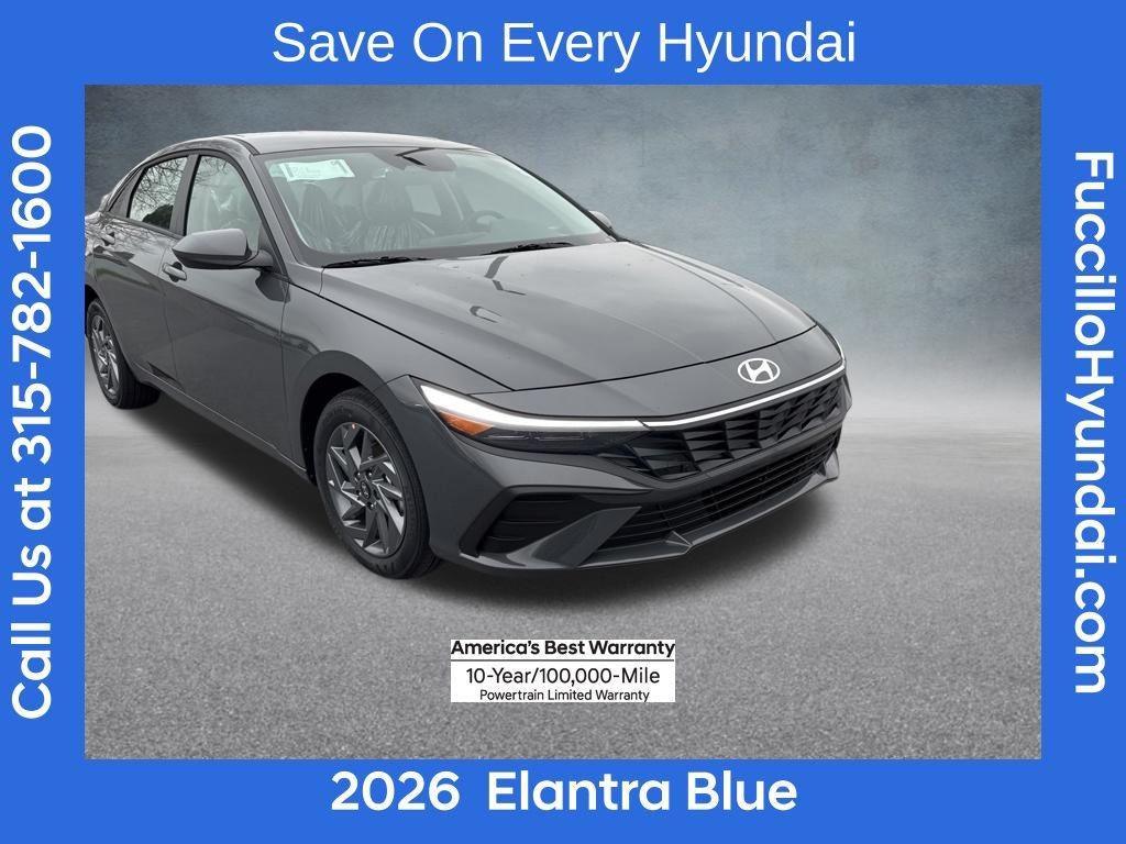 2026 Hyundai ELANTRA HYBRID Blue