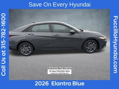 2026 Hyundai ELANTRA HYBRID Blue